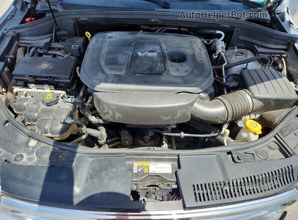 1C4RDHDG4GC301199 2016 DODGE DURANGO Silver უკანა სალონის ხედი