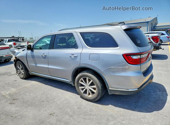 1C4RDHDG4GC301199 2016 DODGE DURANGO Silver უკანა მარცხენა
