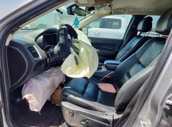 1C4RDHDG4GC301199 2016 DODGE DURANGO Silver წინა სალონის ხედი