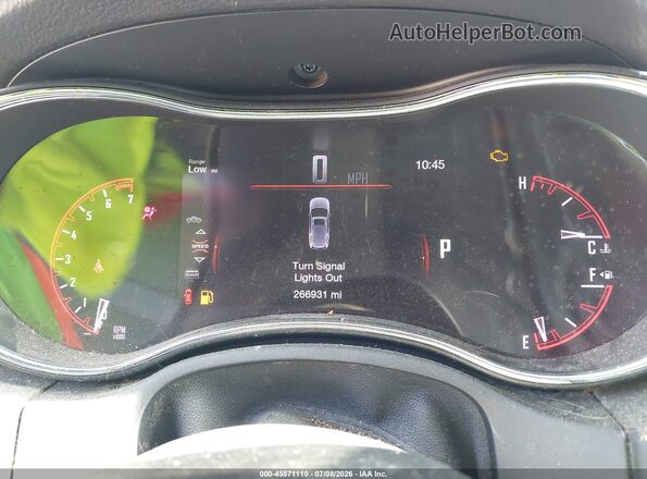 1C4RDHDG4GC360155 2016 DODGE DURANGO Black Widok tylnych siedzeń