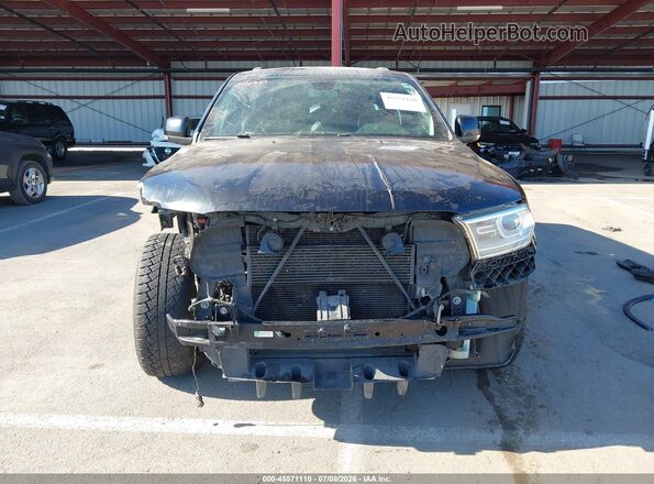 1C4RDHDG4GC360155 2016 DODGE DURANGO Black Widok wnętrza z tyłu