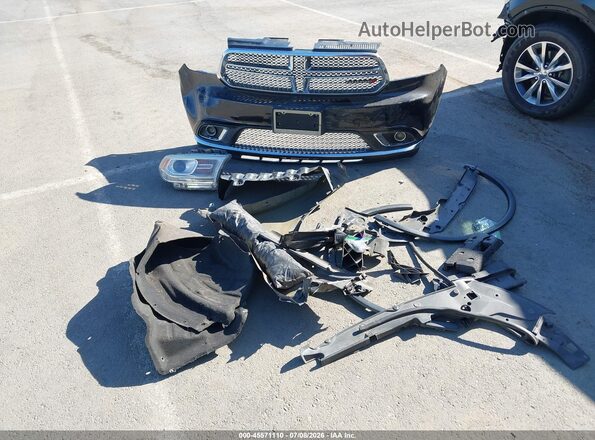 1C4RDHDG4GC360155 2016 DODGE DURANGO Black Widok zestawu wskaźników