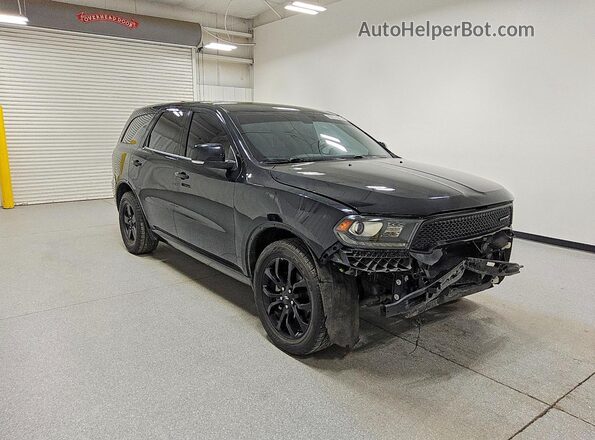 1C4RDHDG4LC129685 2020 DODGE DURANGO Black Front right