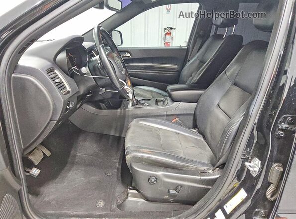 1C4RDHDG4LC129685 2020 DODGE DURANGO Black Front interior view