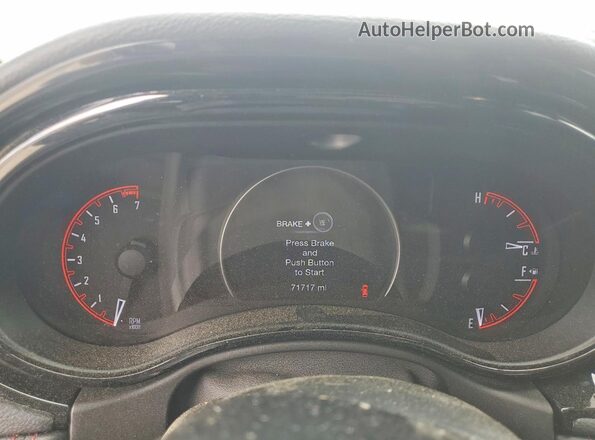 1C4RDHDG4RC134331 2024 DODGE DURANGO White Instrument cluster view