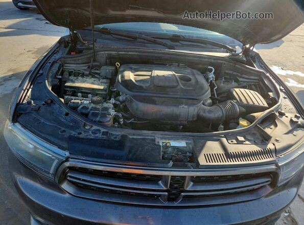 1C4RDHDG5HC619026 2017 DODGE DURANGO Gray ძრავის განყოფილების ხედი