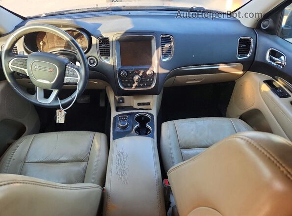 1C4RDHDG5HC619026 2017 DODGE DURANGO Gray წინა პანელის ხედი