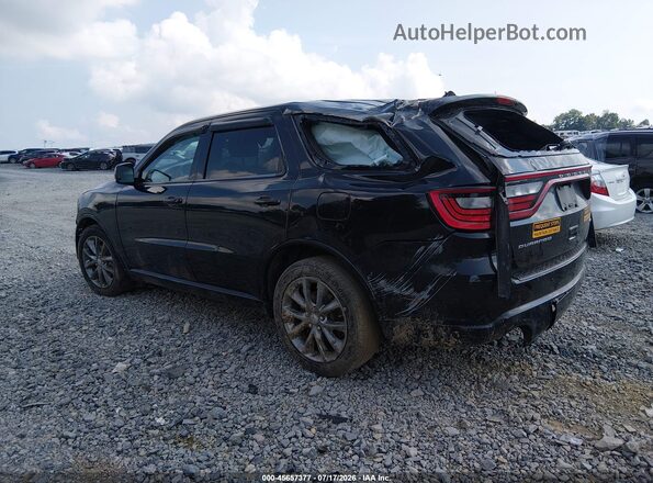 1C4RDHDG5HC709020 2017 DODGE DURANGO Black Trasero izquierdo