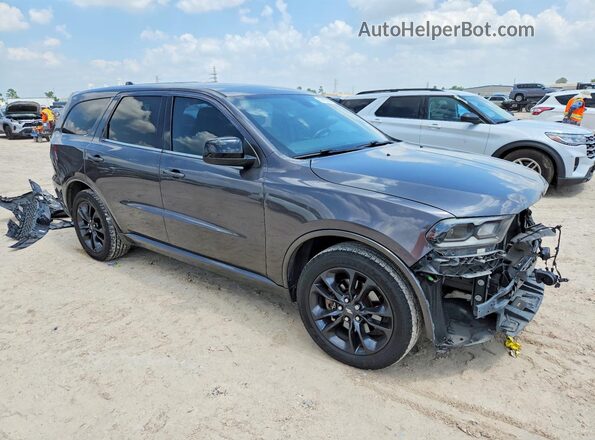 1C4RDHDG5MC608666 2021 DODGE DURANGO Серый Передняя правая четверть