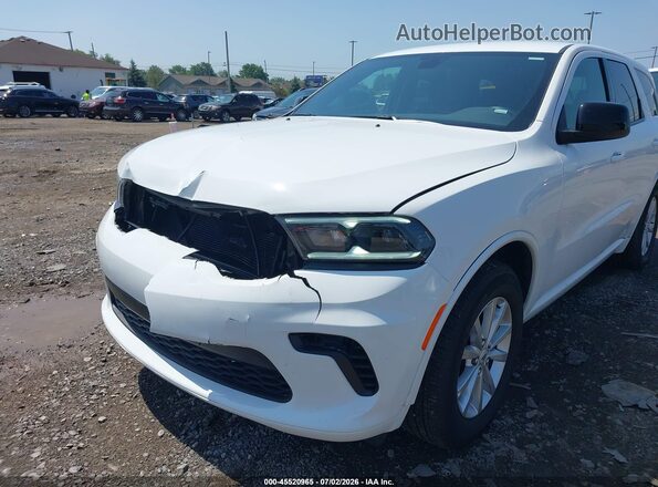 1C4RDHDG5TC175252 2026 DODGE DURANGO White Вид спереду