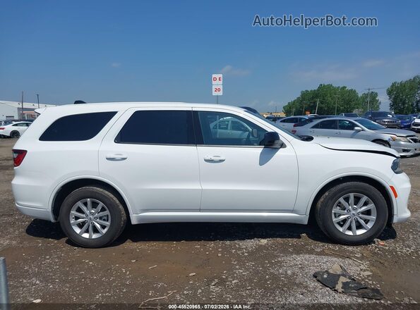 1C4RDHDG5TC175252 2026 DODGE DURANGO White Вид задньої частини салону