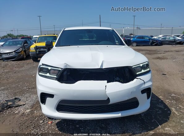 1C4RDHDG5TC175252 2026 DODGE DURANGO White Вид щитка приладів