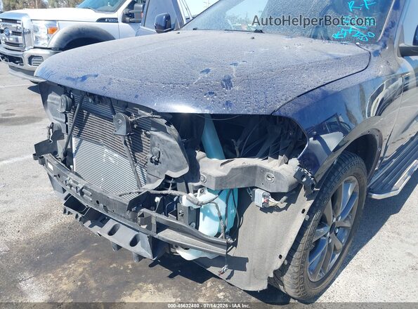 1C4RDHDG6JC312230 2018 DODGE DURANGO Синий Вид спереди