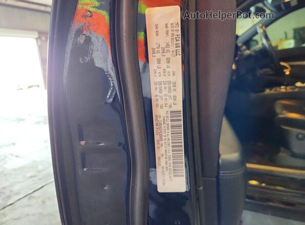 1C4RDHDG7HC890895 2017 DODGE DURANGO Black 360 interior view