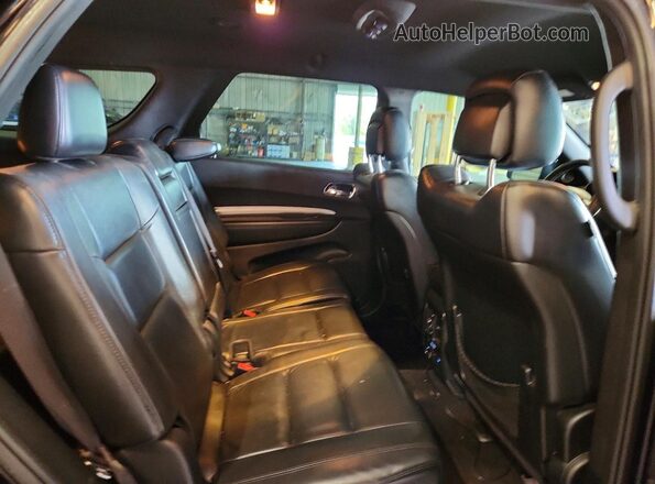 1C4RDHDG7HC890895 2017 DODGE DURANGO Black Rear interior view