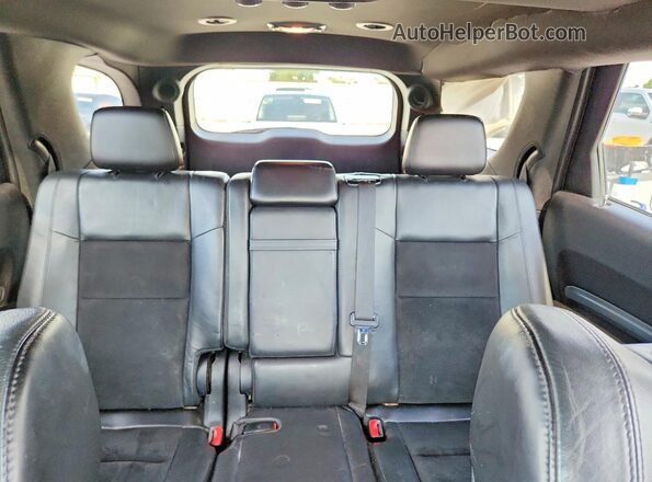 1C4RDHDG7JC281960 2018 DODGE DURANGO Black Вид задніх сидінь