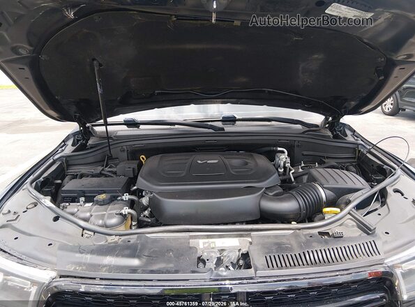 1C4RDHDG8HC666471 2017 DODGE DURANGO Black Вид ззаду