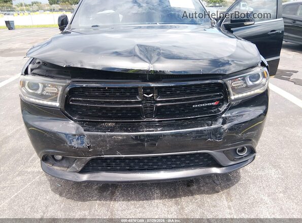 1C4RDHDG8HC666471 2017 DODGE DURANGO Black Вид спереду