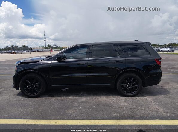 1C4RDHDG8HC666471 2017 DODGE DURANGO Black Панорамний вид салону 360°