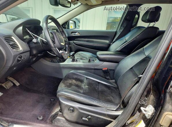 1C4RDHDG8JC183763 2018 DODGE DURANGO Black Вид салону спереду