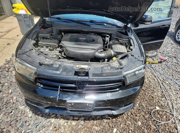 1C4RDHDG8JC183763 2018 DODGE DURANGO Black Вид підкапотного простору