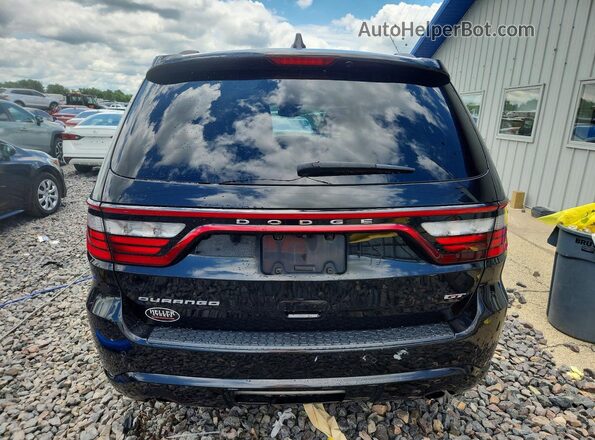 1C4RDHDG8JC183763 2018 DODGE DURANGO Black Вид ззаду