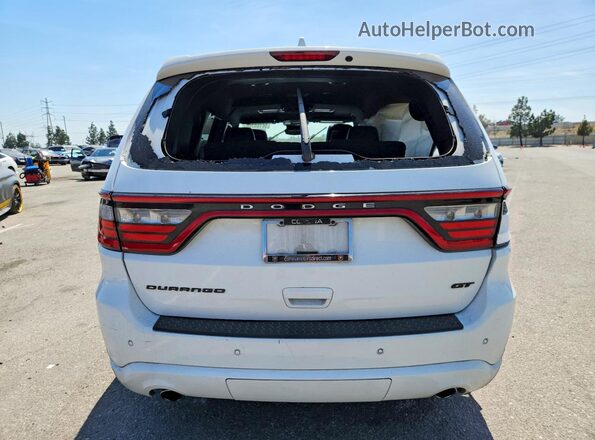 1C4RDHDG8KC684752 2019 DODGE DURANGO White Вид ззаду