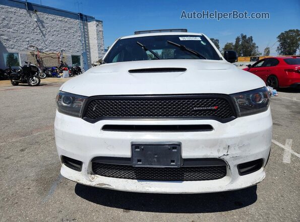 1C4RDHDG8KC684752 2019 DODGE DURANGO White Вид спереду