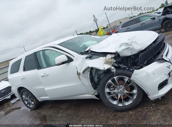 1C4RDHDG8LC119113 2020 DODGE DURANGO White Սարքավորումների վահանակի տեսք