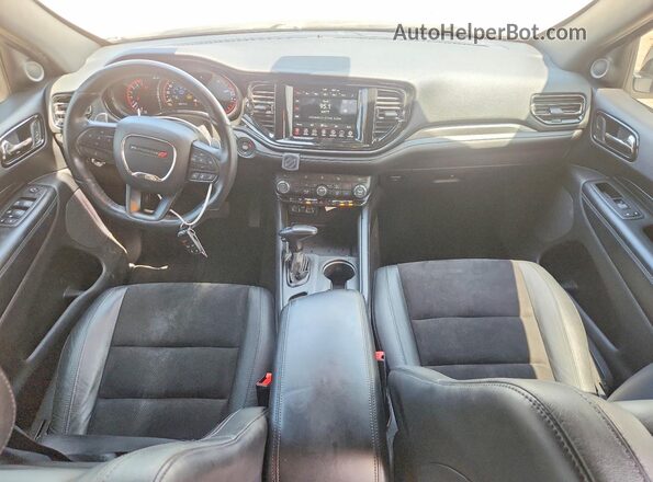 1C4RDHDG8NC192128 2022 DODGE DURANGO Белый Вид панели приборов
