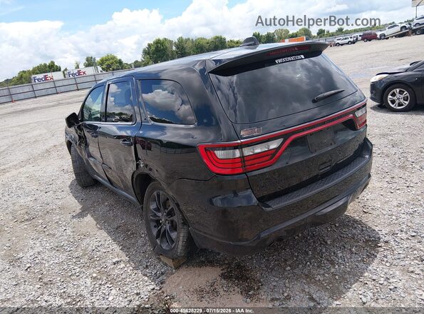 1C4RDHDG9MC519943 2021 DODGE DURANGO Black Tył lewy