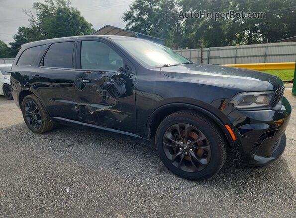 1C4RDHDG9MC640780 2021 DODGE DURANGO Black Передня права чверть