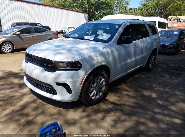 1C4RDHDG9TC215428 2026 DODGE DURANGO White წინა მარცხენა ხედი სამი მეოთხედიდან