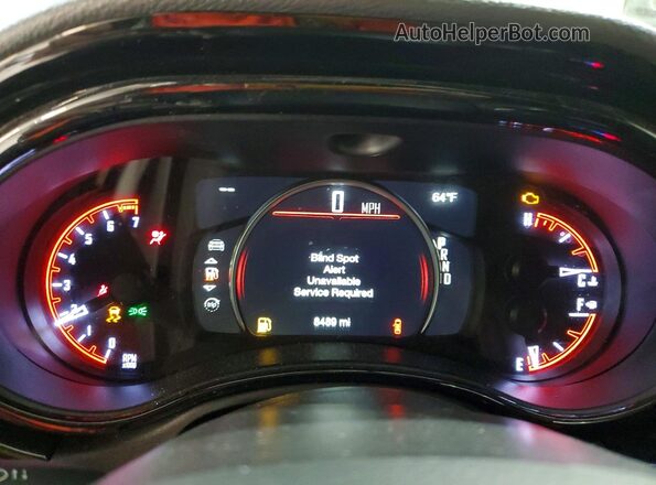 1C4RDHDG9TC229202 2026 DODGE DURANGO White Instrument cluster view