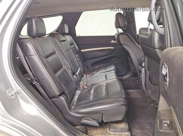 1C4RDHDGXHC660610 2017 DODGE DURANGO Gray Rear interior view