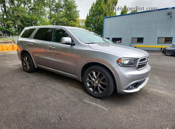 1C4RDHDGXJC328866 2018 DODGE DURANGO Silver Передня права чверть