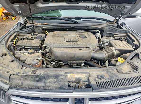 1C4RDHDGXJC328866 2018 DODGE DURANGO Silver Вид задньої частини салону