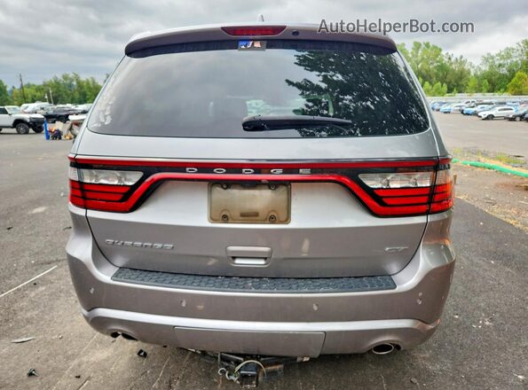 1C4RDHDGXJC328866 2018 DODGE DURANGO Silver Вид ззаду