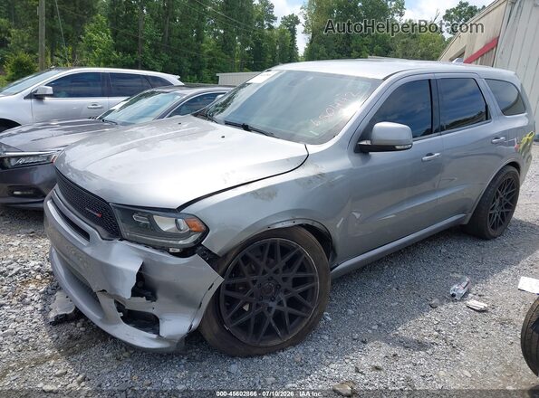 1C4RDHDGXKC650442 2019 DODGE DURANGO Gray Vista tres cuartos delantera izquierda