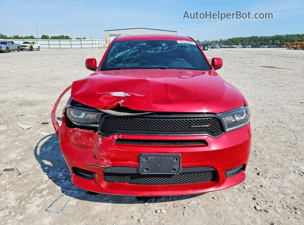 1C4RDHDGXKC662977 2019 DODGE DURANGO Red წინა ხედი