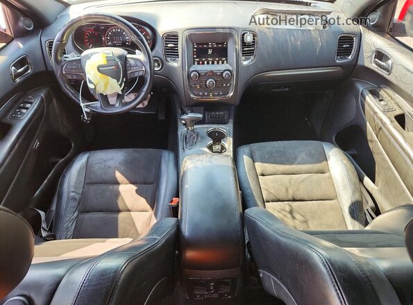 1C4RDHDGXKC662977 2019 DODGE DURANGO Red წინა პანელის ხედი