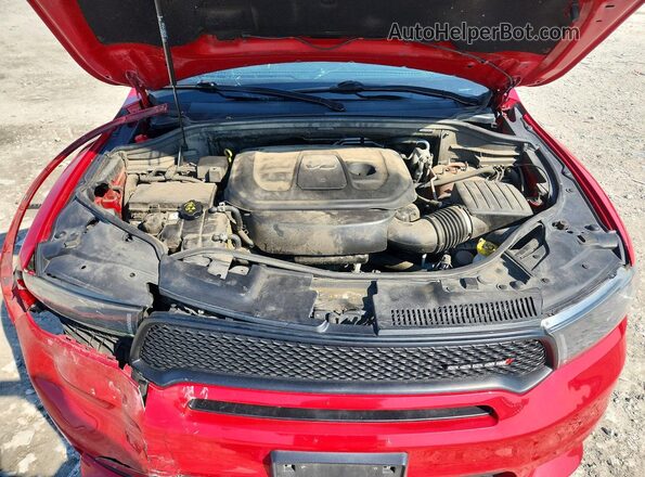 1C4RDHDGXKC662977 2019 DODGE DURANGO Red ძრავის განყოფილების ხედი