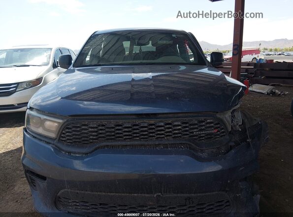 1C4RDHDGXMC804201 2021 DODGE DURANGO Blue Вид спереду