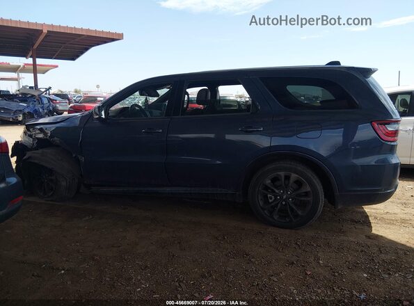 1C4RDHDGXMC804201 2021 DODGE DURANGO Blue Вид задньої частини салону