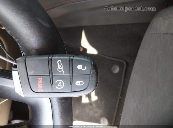 1C4RDHDGXSC545433 2025 DODGE DURANGO Black Widok deski rozdzielczej