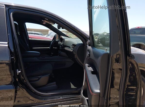 1C4RDHDGXSC545433 2025 DODGE DURANGO Black Widok wnętrza z przodu