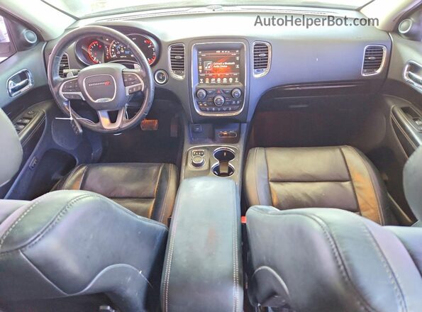 1C4RDHEG6GC475242 2016 DODGE DURANGO White Vista del salpicadero