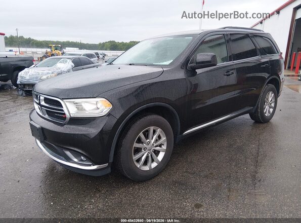 1C4RDJAG0GC455713 2016 DODGE DURANGO Black Передня ліва чверть