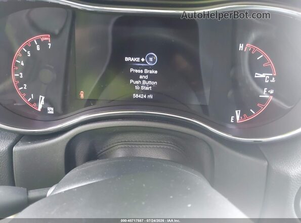 1C4RDJAG1JC330212 2018 DODGE DURANGO Dark Blue Rear seats view
