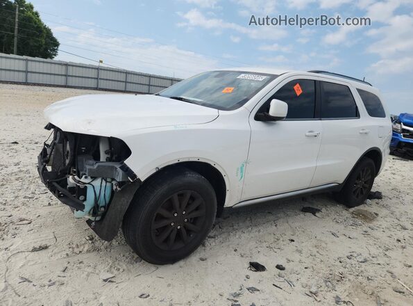1C4RDJAG1KC722091 2019 DODGE DURANGO White Widok wnętrza 360 stopni